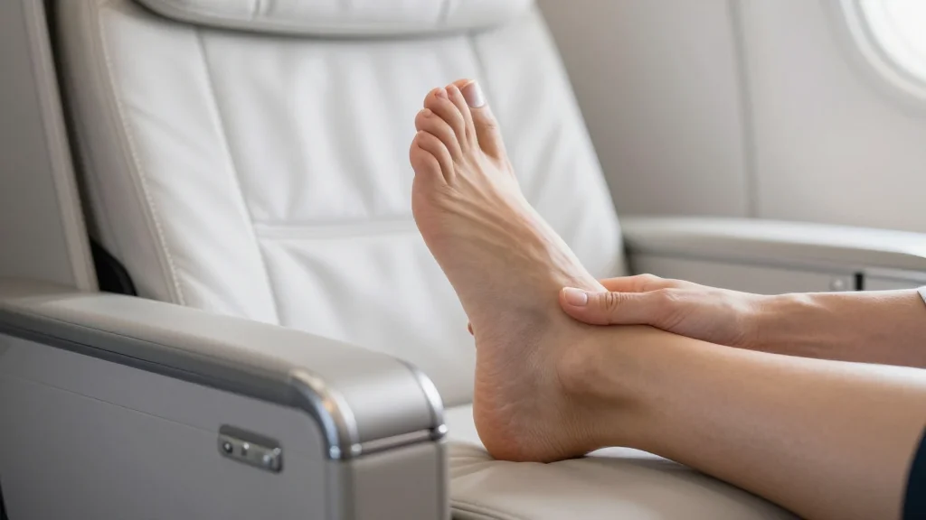 Singapore Airlines Foot Rub Claim Debunked: Photo Real, Service Not.