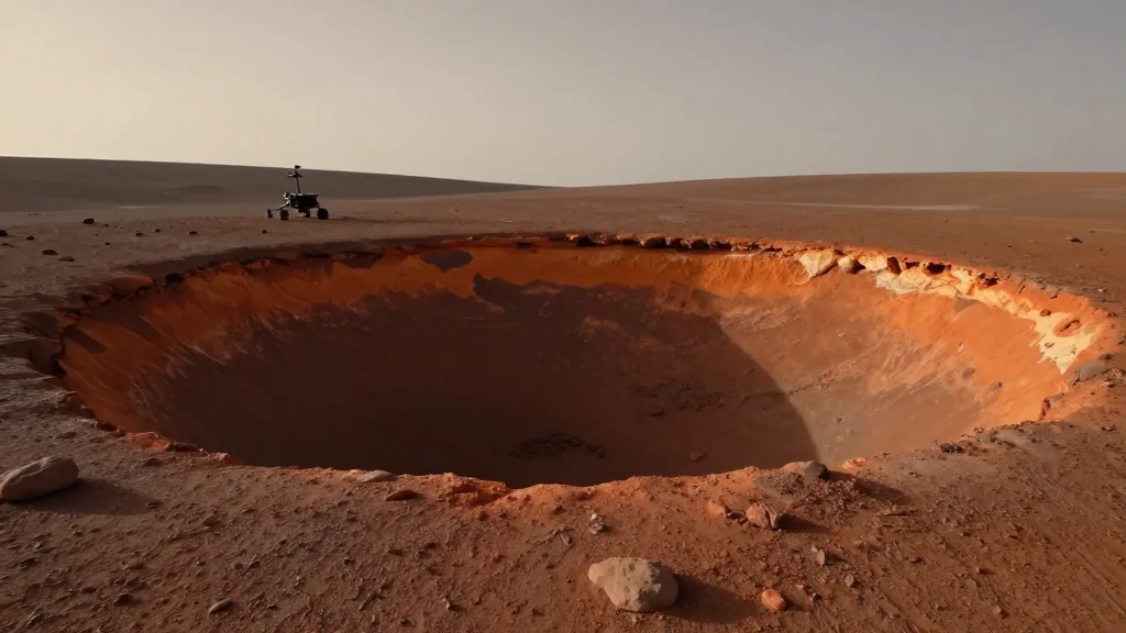 Mars's Manganese 'Bathtub Ring' Reveals Ancient Ocean Timeline and Its Potential for Life