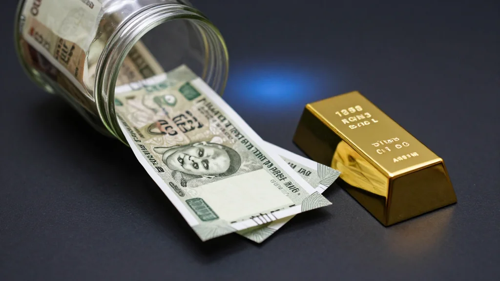 India's FX Reserves Drop $11.4B to $698B Amid Gold Sell‑off