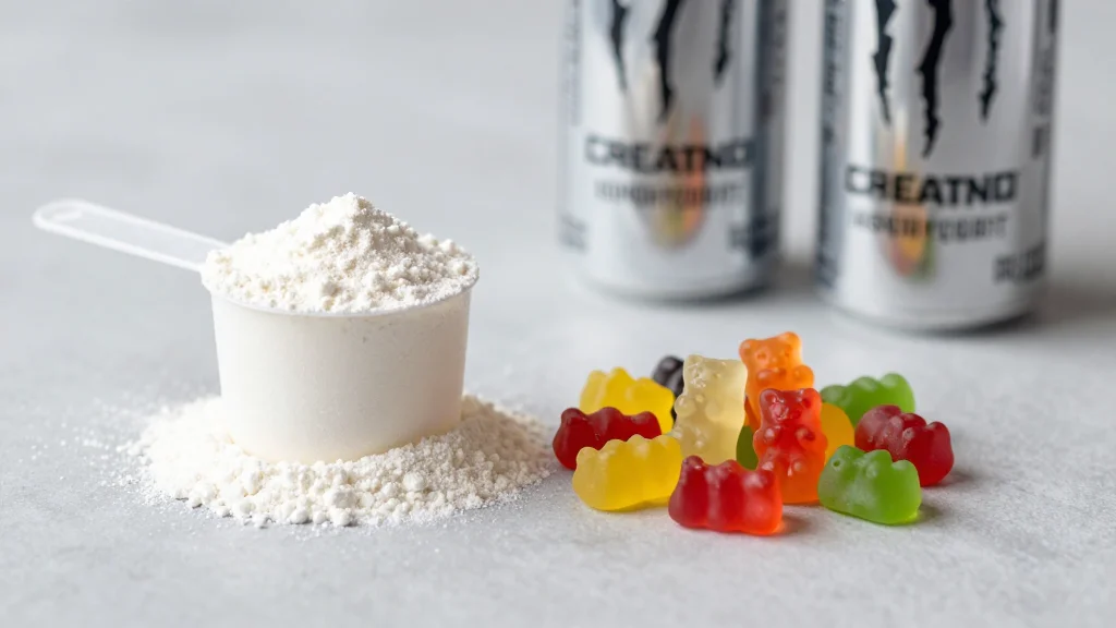 Candy and Energy Drinks Harm Kids; Creatine Is Safe
