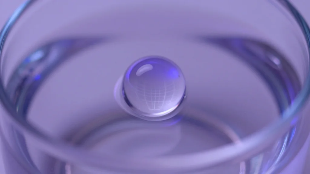 Light Switch for Life: Controlling Molecular Droplets with UV