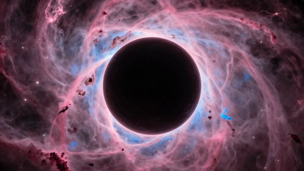 No Cosmic Hole Exists; Nebula Image Is Misused