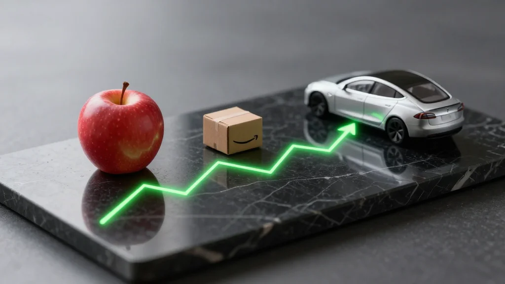 Trim Amazon, Google; Add Apple, Tesla, Avoid SNDK