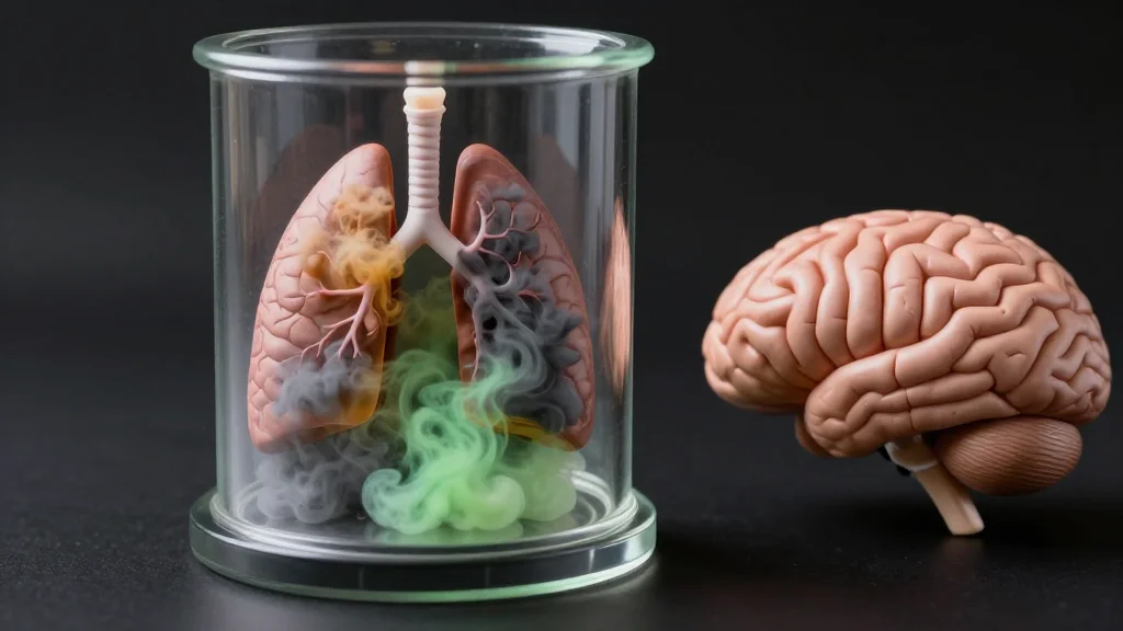 Similar Particles, Different Impacts: Pollution Types Alter Lung and Brain