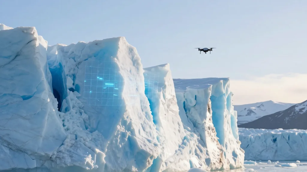 AI Glacier Mapping Needs Just One Labeled Image