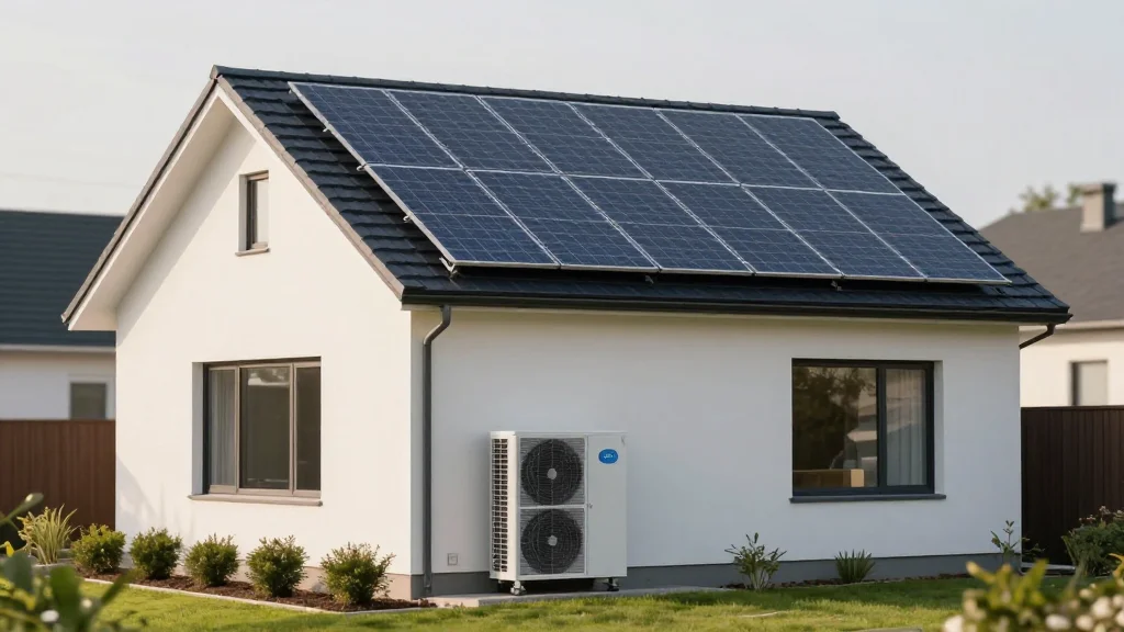 UK Mandates Solar Panels and Heat Pumps for All New Homes Starting 2028