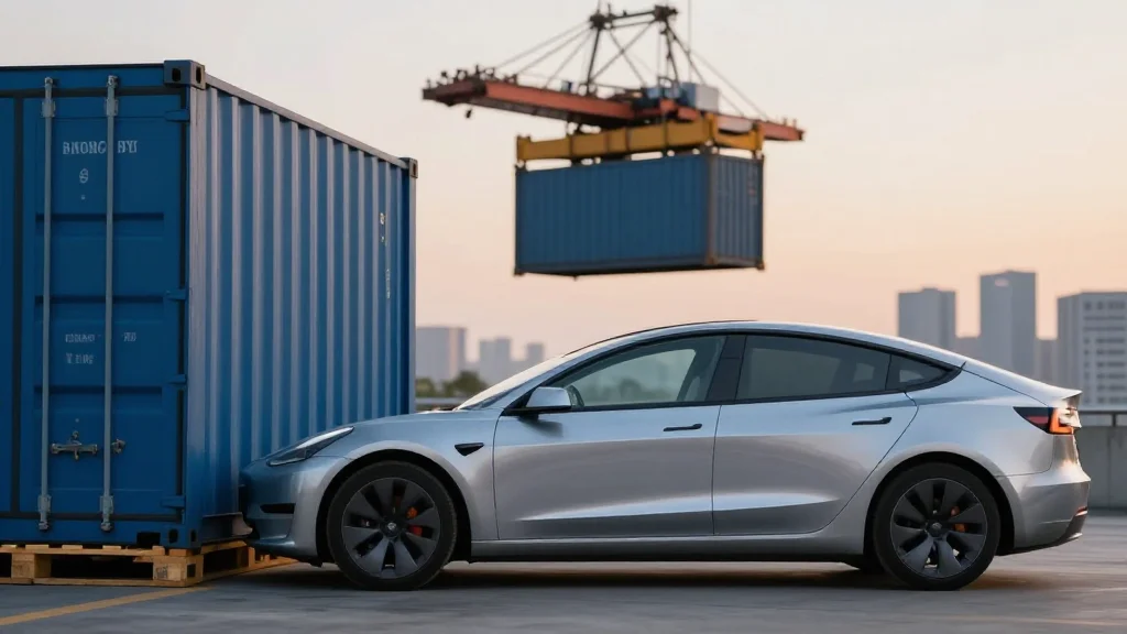 Shanghai Tesla Exports Drive Profitability Amid Low Domestic Margins