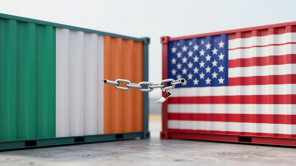 Irish Exports to US Plunge 82%, Losing $23bn Amid Tariff Dispute
