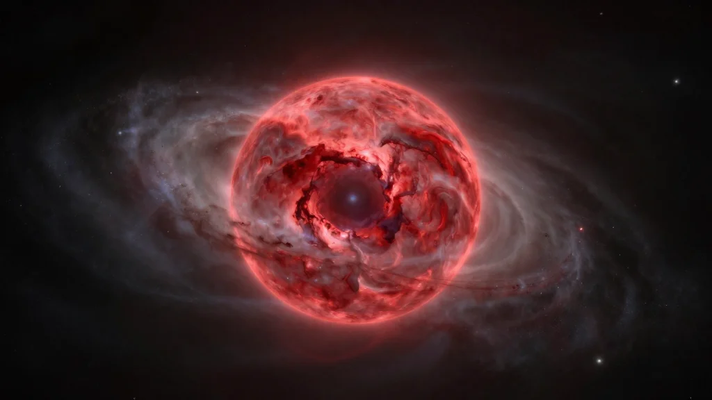 Astronomers Trace a Star's Three-Year Infrared Glow to Black Hole Birth