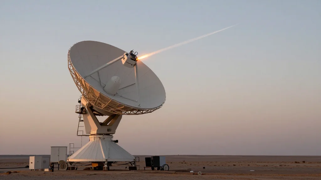 Iran's Missile Hits Israeli Satellite Hub, Raising Global Alarm