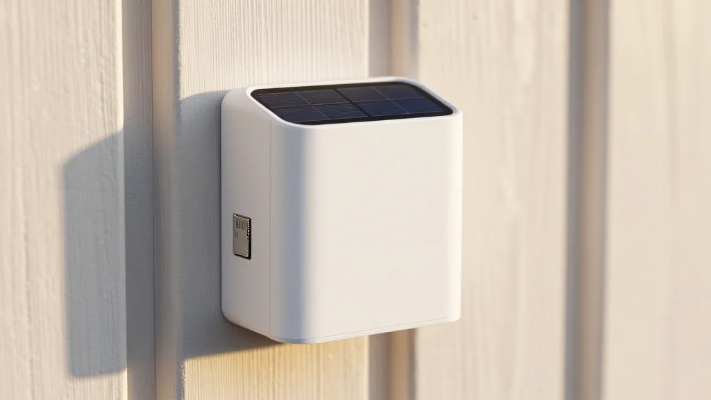 Solar-Powered Camera with Local Storage Offers Practical Home Protection