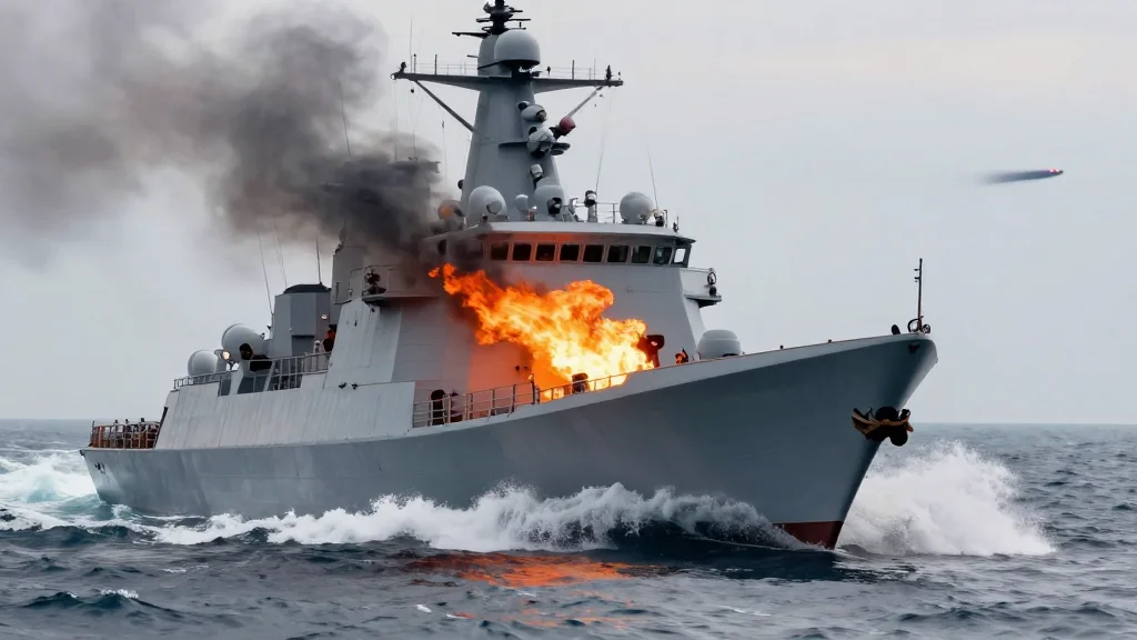 US Sinks Iran's Advanced Shahid Soleimani Warship