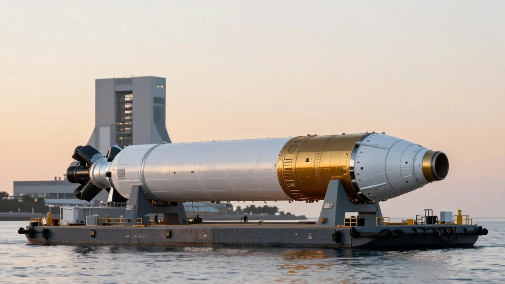 Artemis III Moon Rocket Core Stage on the Move