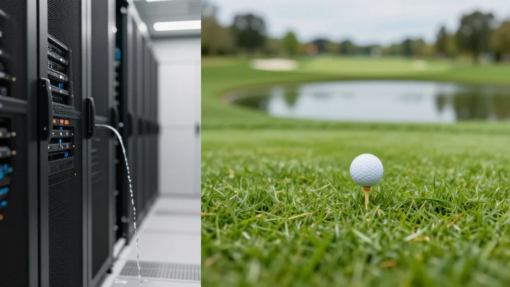 By 2030, Data Centers Use 10% of Golf’s Water