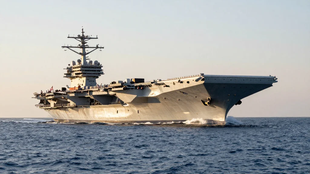 Aircraft Carrier Strike Group To Leave Middle East, Reducing Footprint Amid Iran War