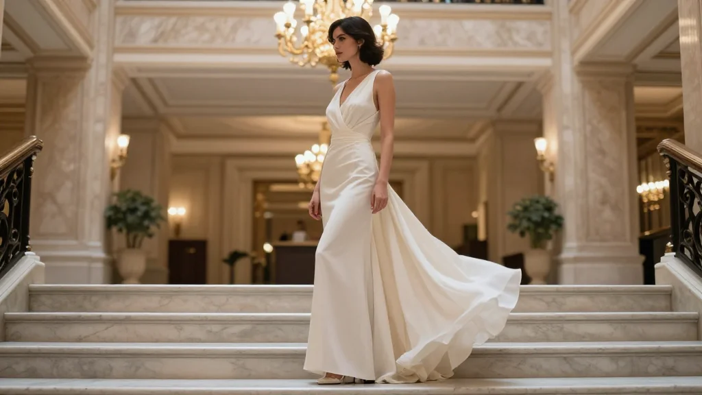 Emily Blunt Wore Tamara Ralph Couture To The ‘Disclosure Day’ Paris Photocall