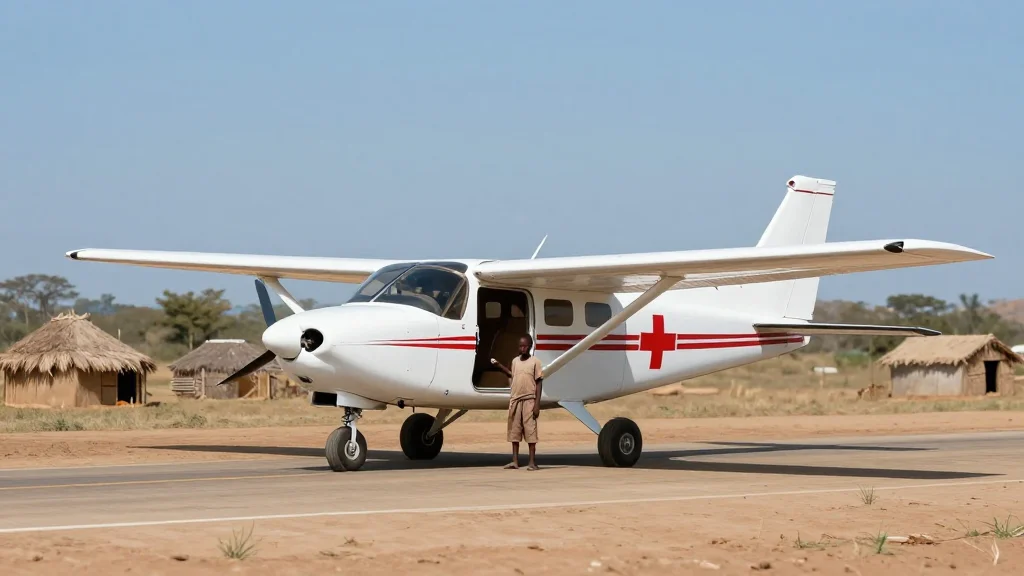 Aviation for Good Connects Rural Clinics in South Sudan, PNG