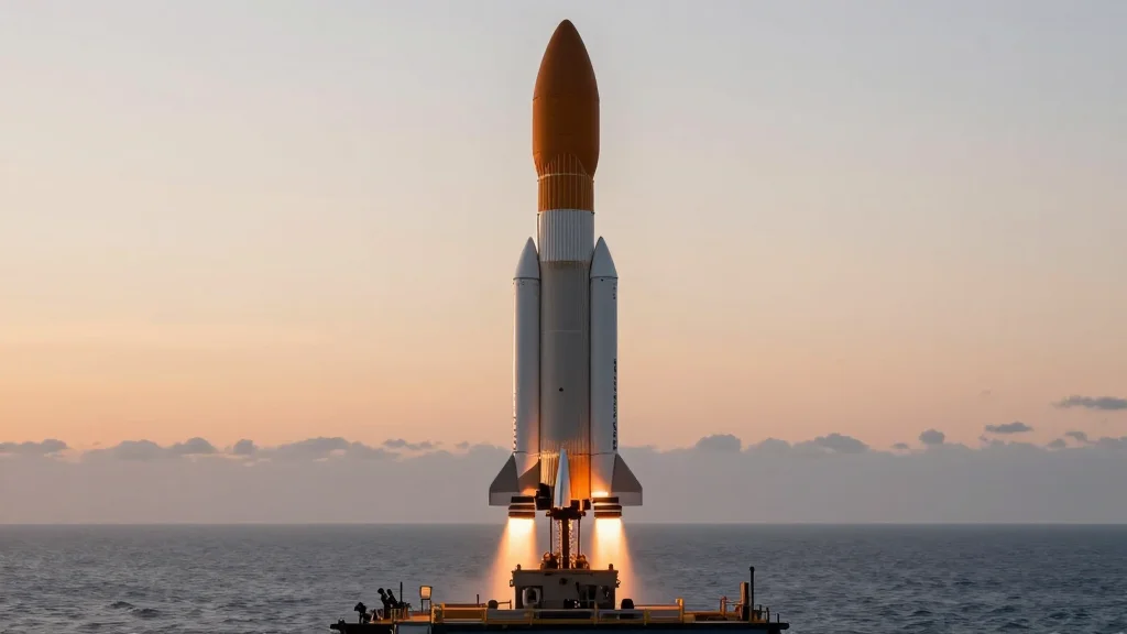 SpaceX Launches Direct Television Satellite for EchoStar