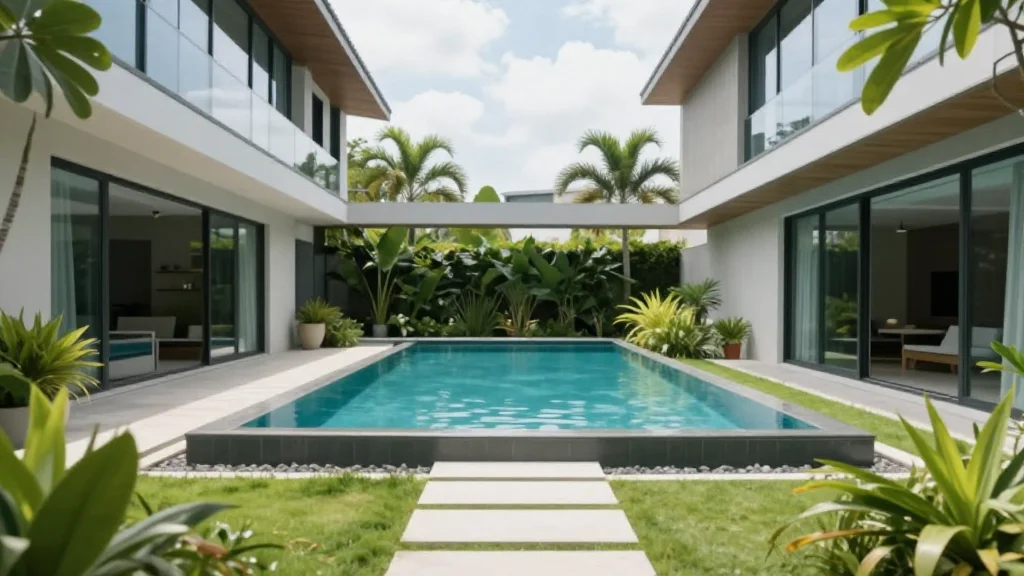 Singapore Home Turns Sewer Line Constraint Into Garden‑Centered Oasis