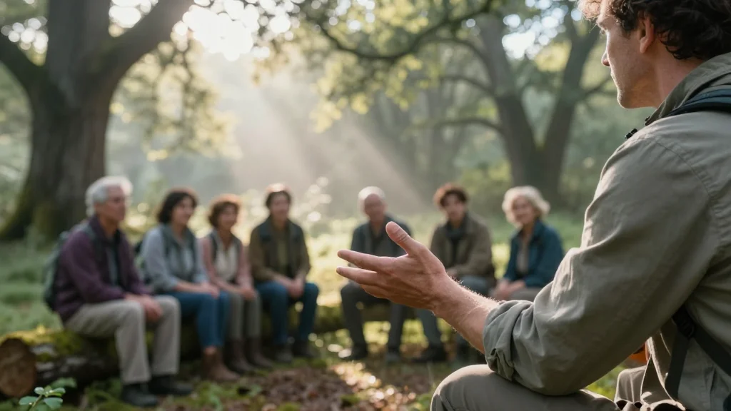 Forest Bathing Draws Crowds to Raleigh Arboretum as Stress Relief Trend Grows