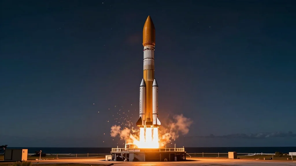 Blue Origin’s New Glenn Rocket Explodes in Florida Static‑Fire Test, Raising Industry Concerns
