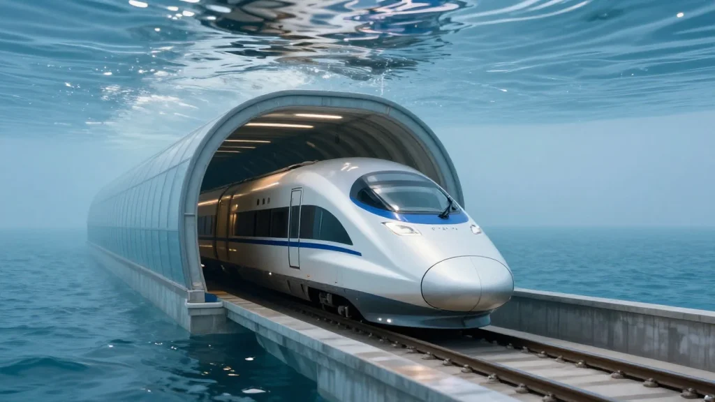 China Wants to Build a High-Speed Undersea Rail Tunnel