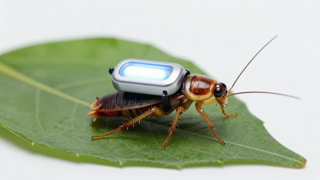 AI Listens to Insect Body Signals to Guide Cyborg Cockroaches