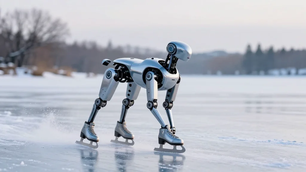 Robots Master Rollerblading, Ice Skating: Winter Olympics Loom