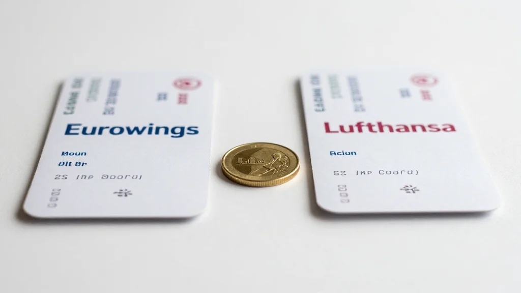 Book Eurowings Through Lufthansa — You May Pay Double or Worse