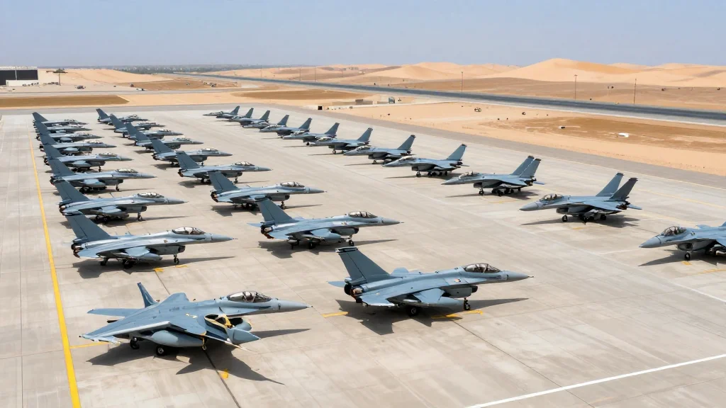 All Satellite-Visible Jet Spots at Jordan Base Fully Occupied