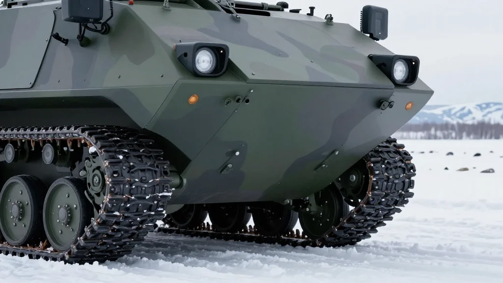 Patria TRACKX: Designed to Conquer the Most Challenging Environments