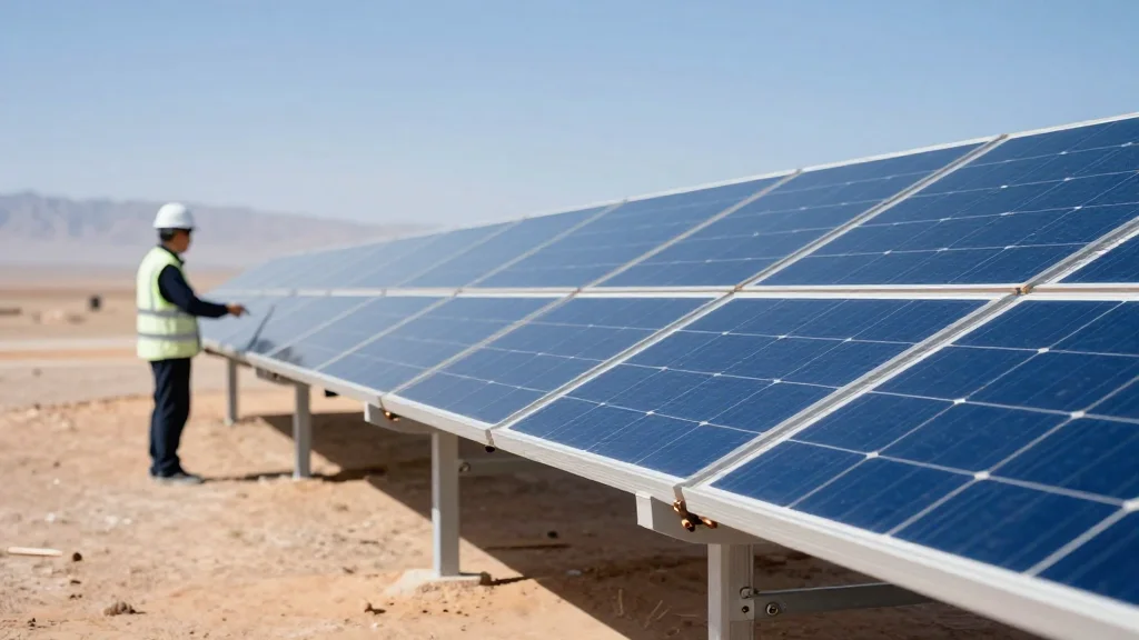 Heterojunction PV Modules with Low Silver Content Tested in World’s Sunniest Region