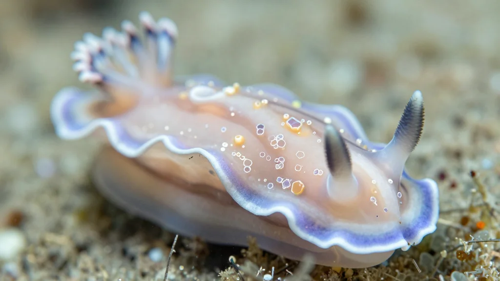 Impressionist Sea Slugs Create Their Patterns by Arranging Colorful Photonic Crystals