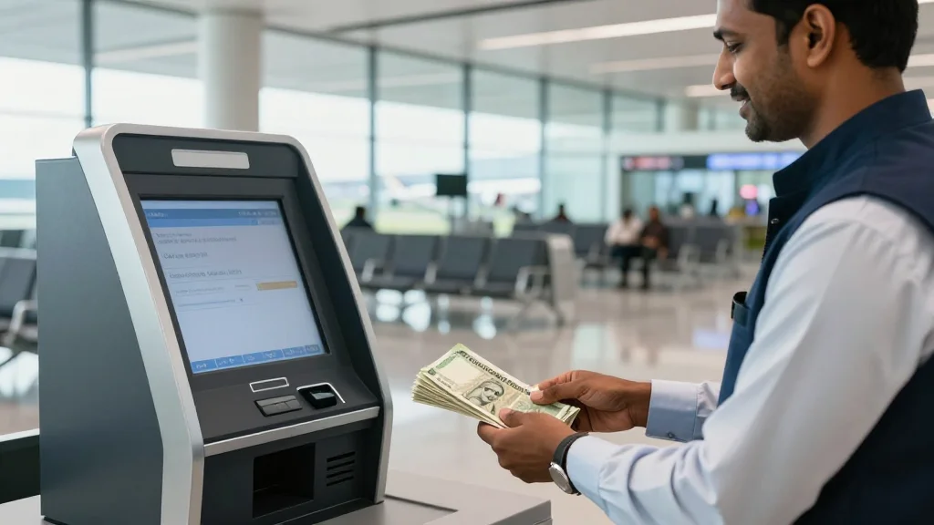 RBI Allows Rupee Exchange at Airport Departure Halls, Boosting Traveler Convenience