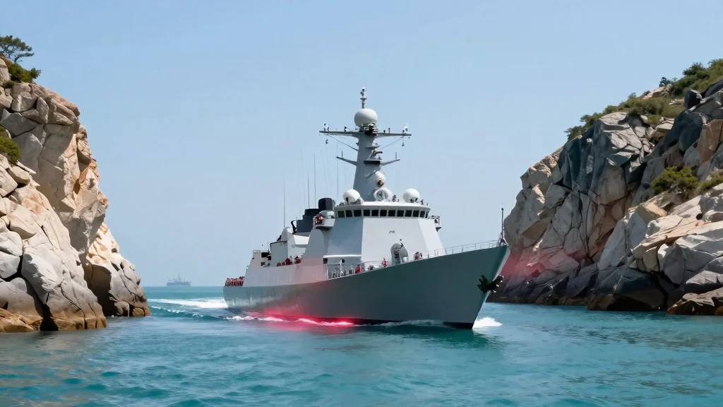 Iran Threatens Ships Crossing Strait without Permission