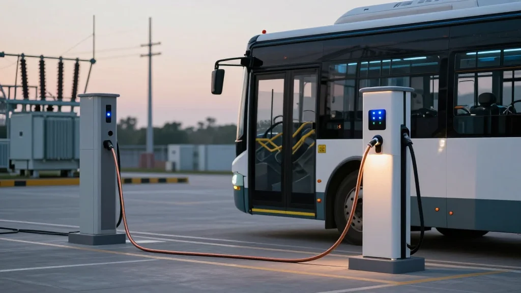 Electric Bus Depots Used To Support UK National Grid