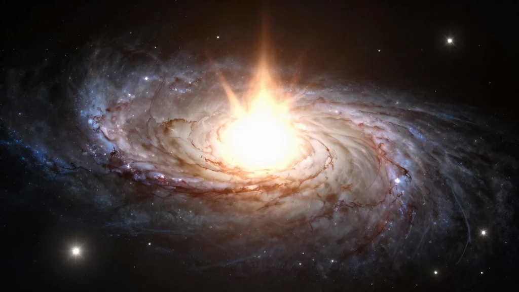 Shredded Star Near Black Hole May Illuminate Entire Galaxy, New Study Finds