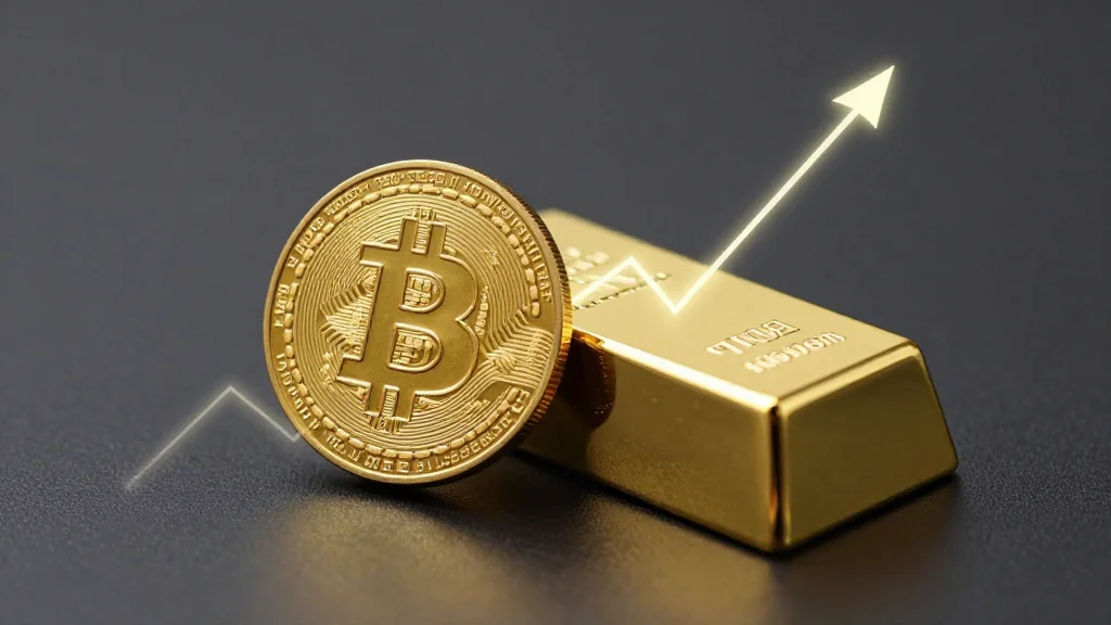 Bitcoin‑Gold Ratio Shows Stunning Uptrend This Month