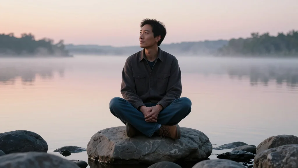 Peaceful Living: Breathe, Slow Down, Enjoy, Own Decisions