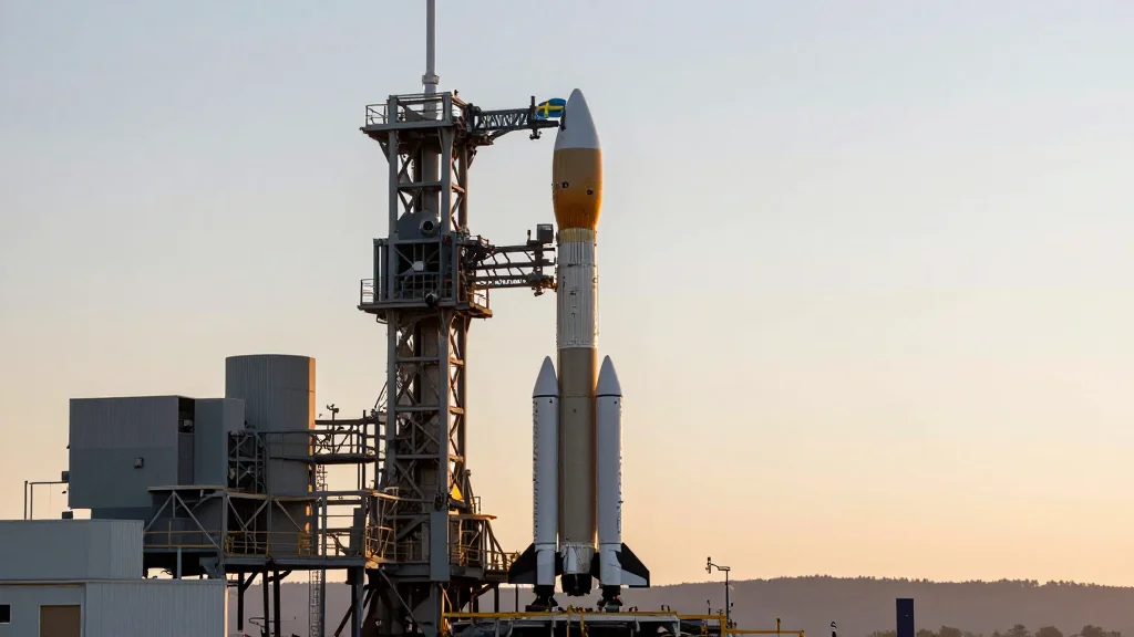 Sweden Launches Its First Military Spy Satellite
