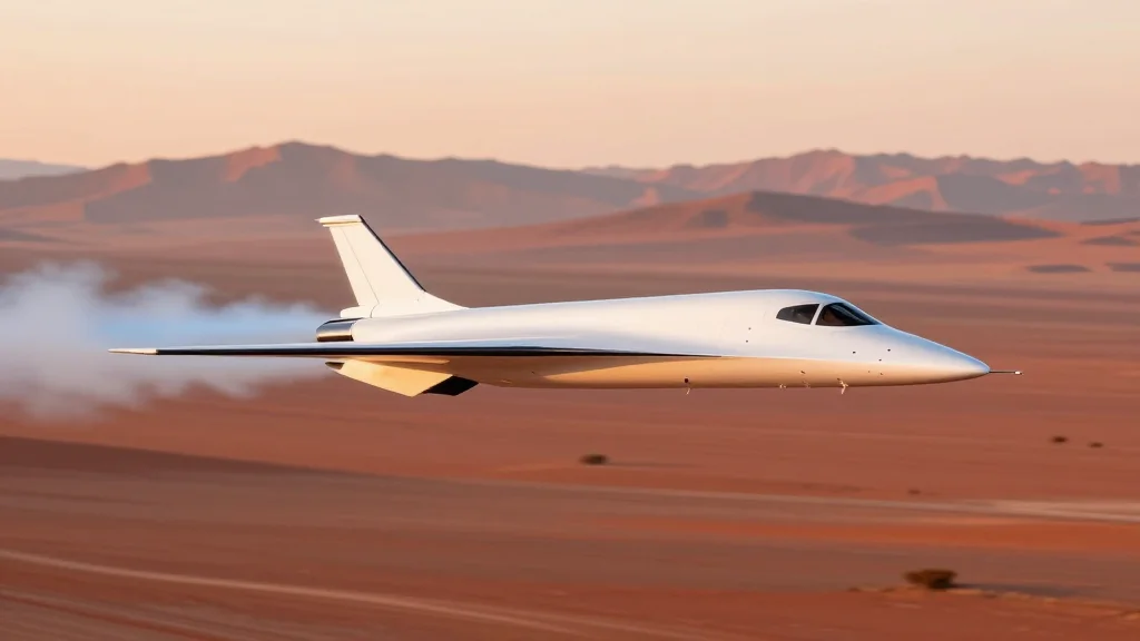 NASA’s X‑59 Quiet Supersonic Transport Executes Near‑Supersonic Maneuver Test Over Mojave