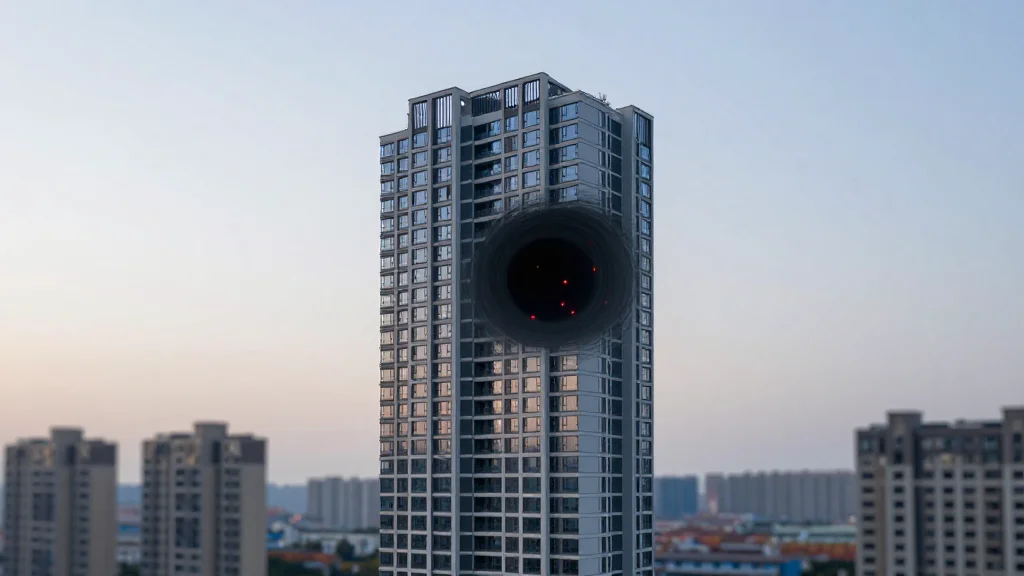 Chinese Property Turns Negative Equity Black Hole