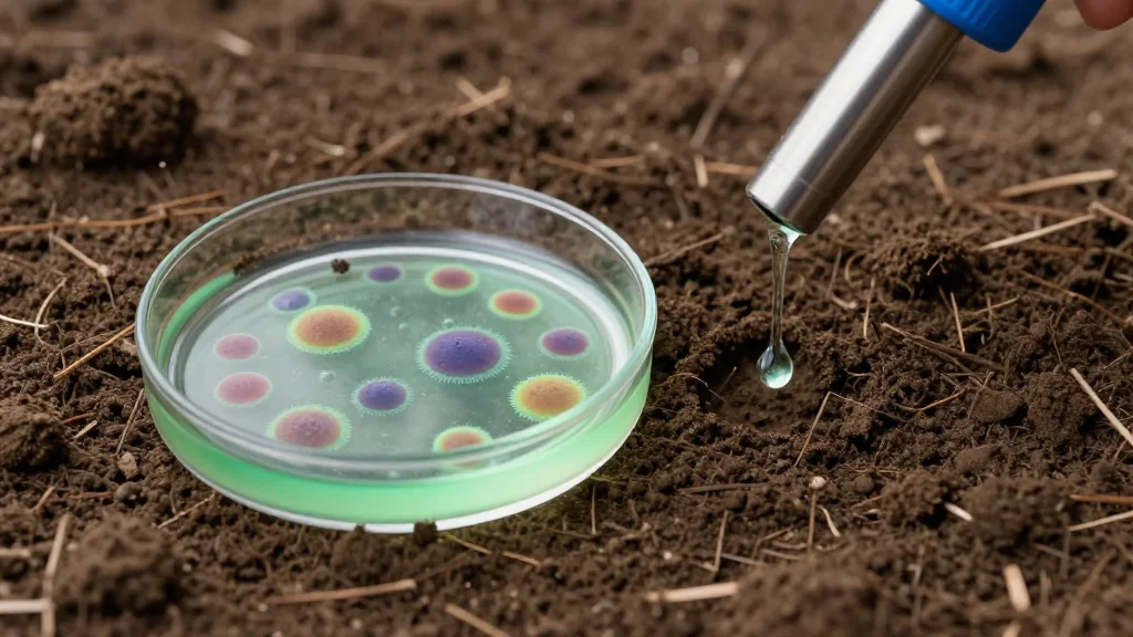 Glyphosate in Soil Fuels Rise of Multidrug‑Resistant Bacteria