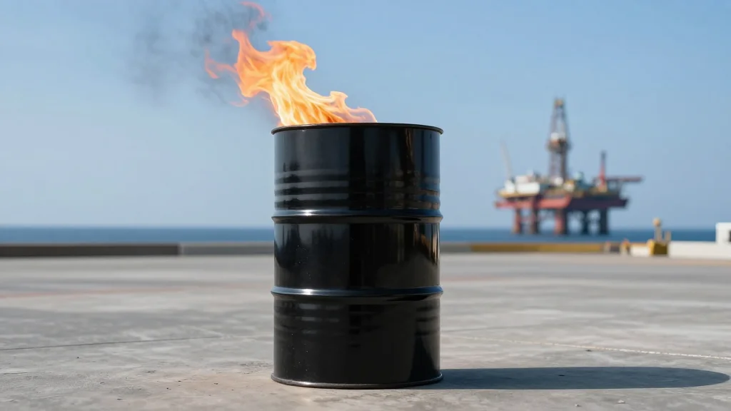 Brent Hits $114 Amid US‑Iran Tensions, Inflation Looming
