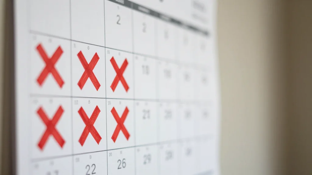 Mark Daily Wins: Reward Writing with Calendar Xes