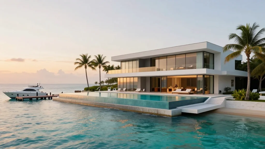 Three $34 Million Fisher Island Mansions Listed, Totaling $105.5 Million