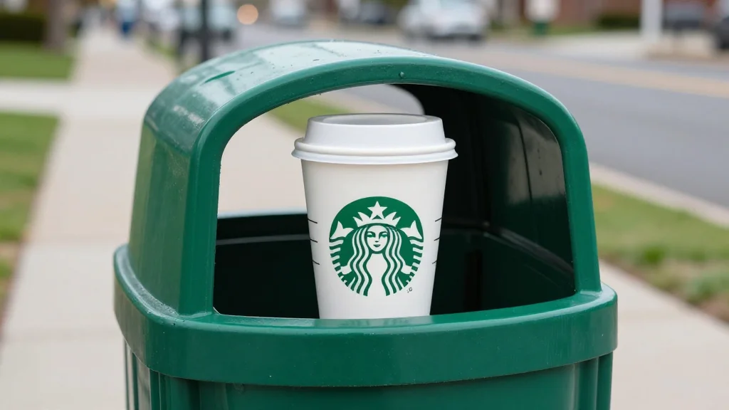 Starbucks Touts "Widely Recyclable" Cup as 60% of U.S. Homes Gain Curbside Access