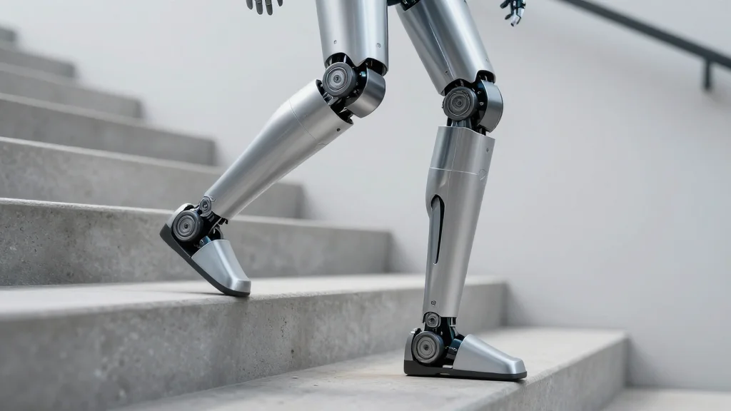 Robotic Legs Skate, Climb Stairs, and Balance on One Wheel in Demo Video