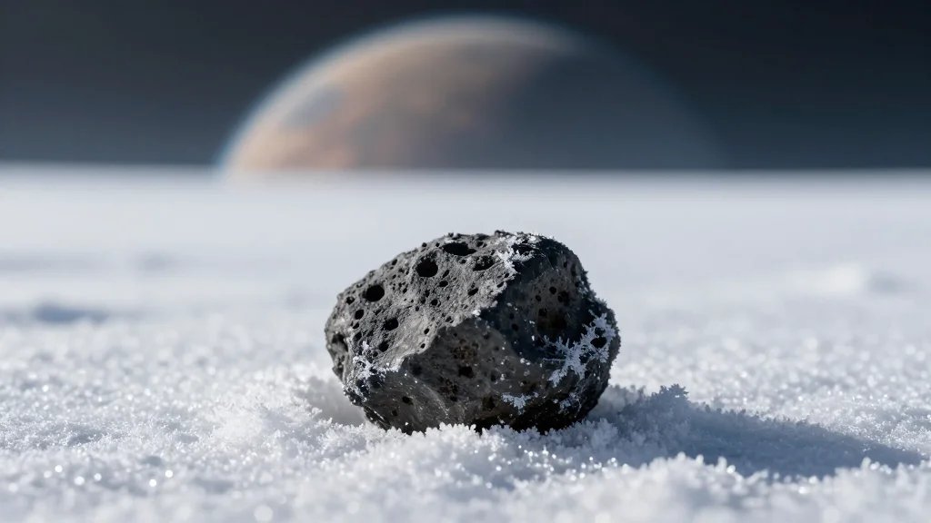 Rare Meteorite Provides Evidence of Giant Early Planet