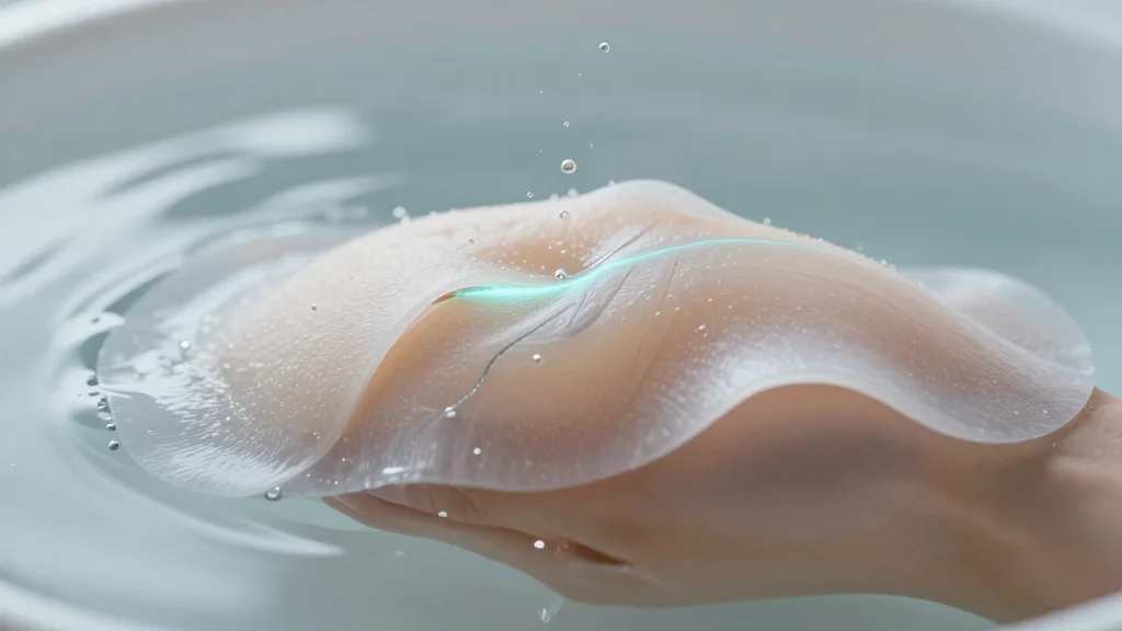 Self-Healing Sensor Feels Touch, Detects Pain, and Repairs Itself Underwater